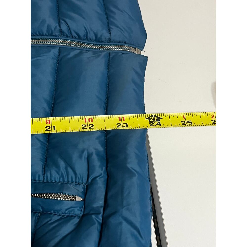 Teal Puffer Vest ✨ Kenneth Cole • Cozy Layer • Women’s M - Picture 7 of 7